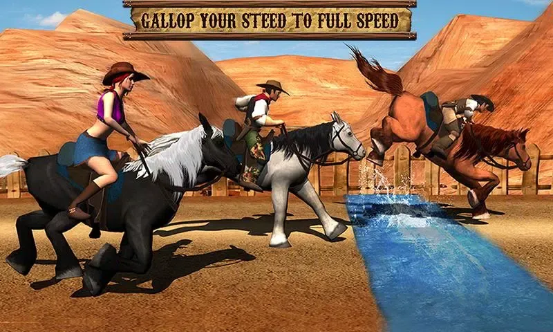Texas Wild Horse Race 3D Screenshots