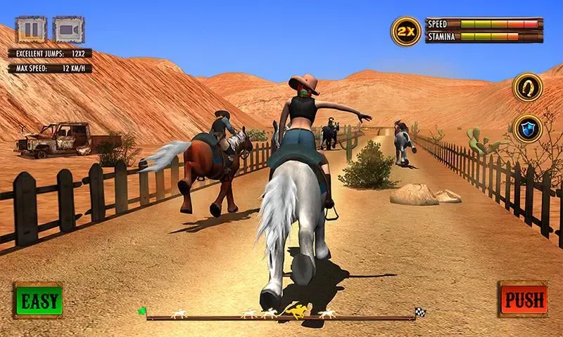 Texas Wild Horse Race 3D Screenshots