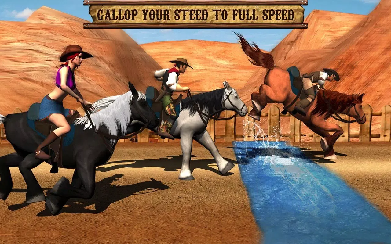 Texas Wild Horse Race 3D Screenshots