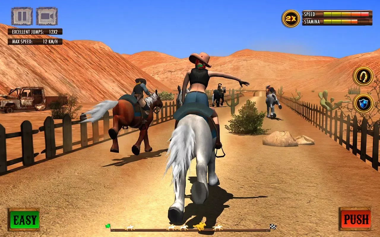 Texas Wild Horse Race 3D Screenshots