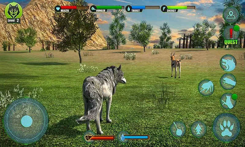 Screenshot di Ultimate Wolf Adventure 3D
