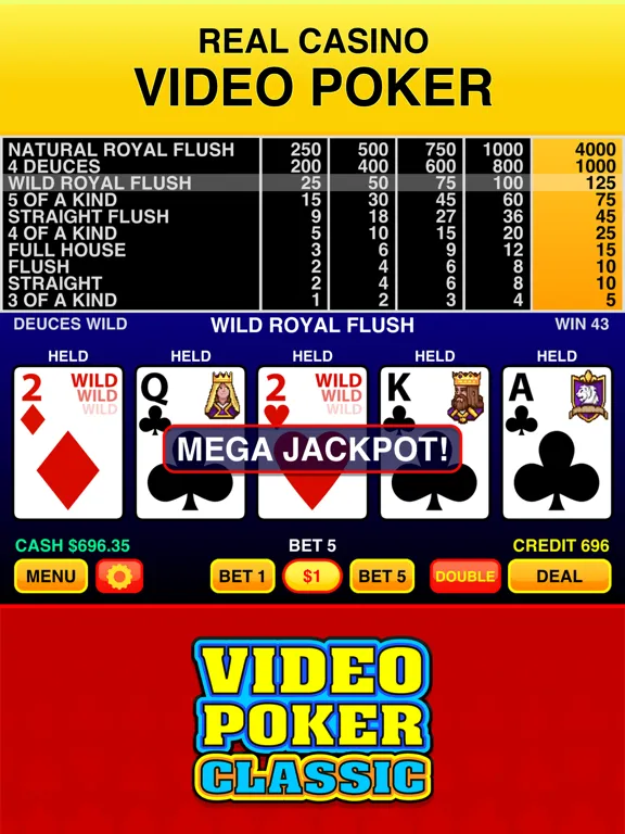 تصاویر Video Poker Classic ® iPad 