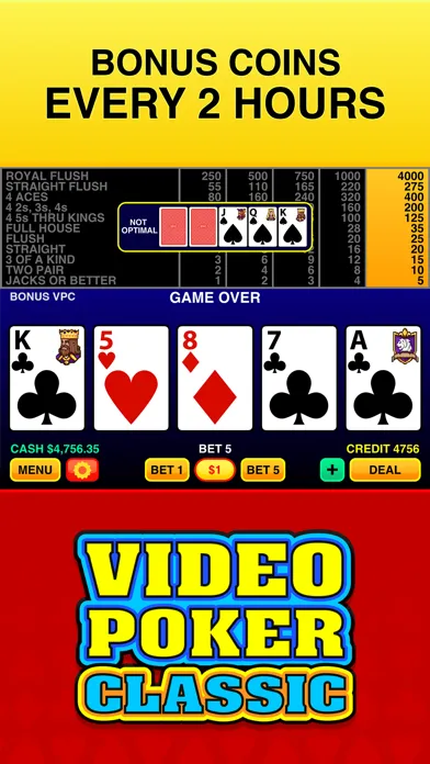 تصاویر Video Poker Classic ®