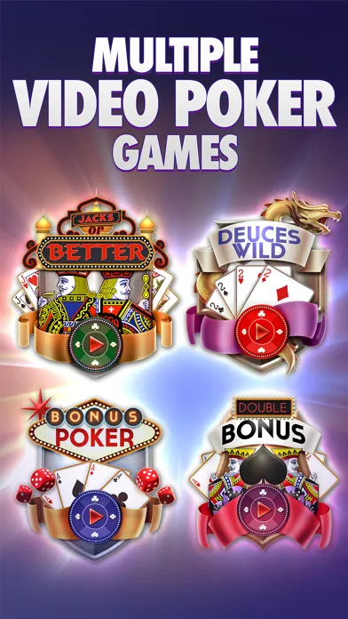 Video Poker VIP - Multiplayer Heads Up Free Vegas Casino Video Poker Games Screenshots