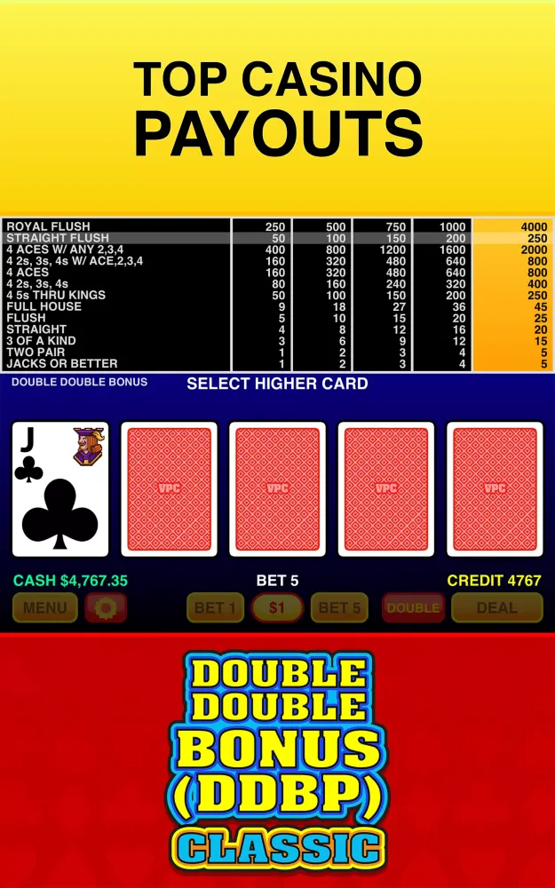 Double Double Bonus (DDBP) - C Ekran Görüntüleri