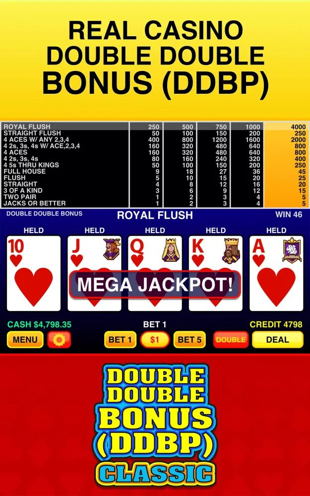 Double Double Bonus (DDBP) - C Ekran Görüntüleri