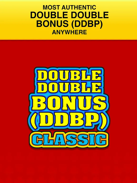 Double Double Bonus (DDBP) iPad  স্ক্রিনশট