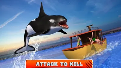 Killer Whale Beach Attack 3D 스크린샷