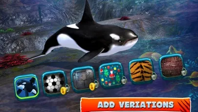 Killer Whale Beach Attack 3D 스크린샷