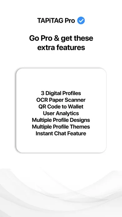 Capturas de tela do TAPiTAG