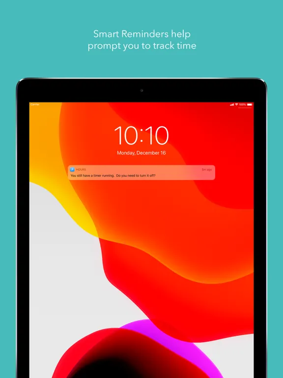 Ảnh chụp màn hình của Hours Time Tracking iPad 