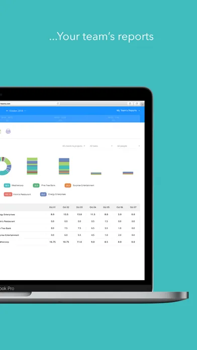 Ảnh chụp màn hình của Hours Time Tracking
