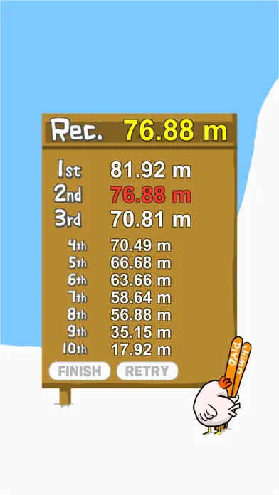 Скриншоты Bird Ski Jump