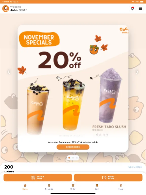 تصاویر CoCo Tea BC iPad 