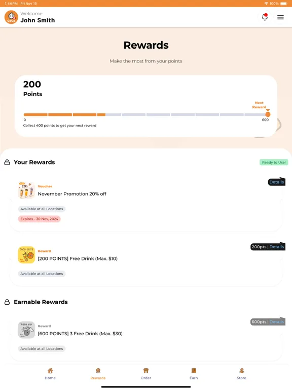 تصاویر CoCo Tea BC iPad 