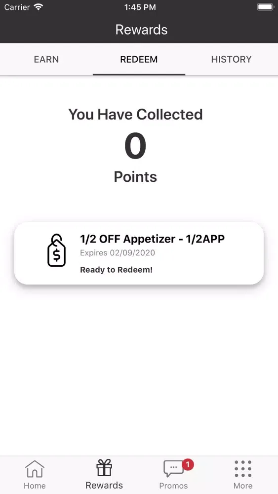 Screenshot di Dove Mountain Brewing Rewards