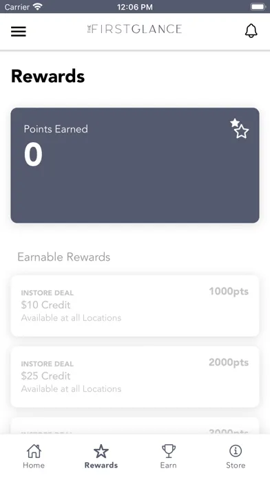 First Glance Rewards Screenshots