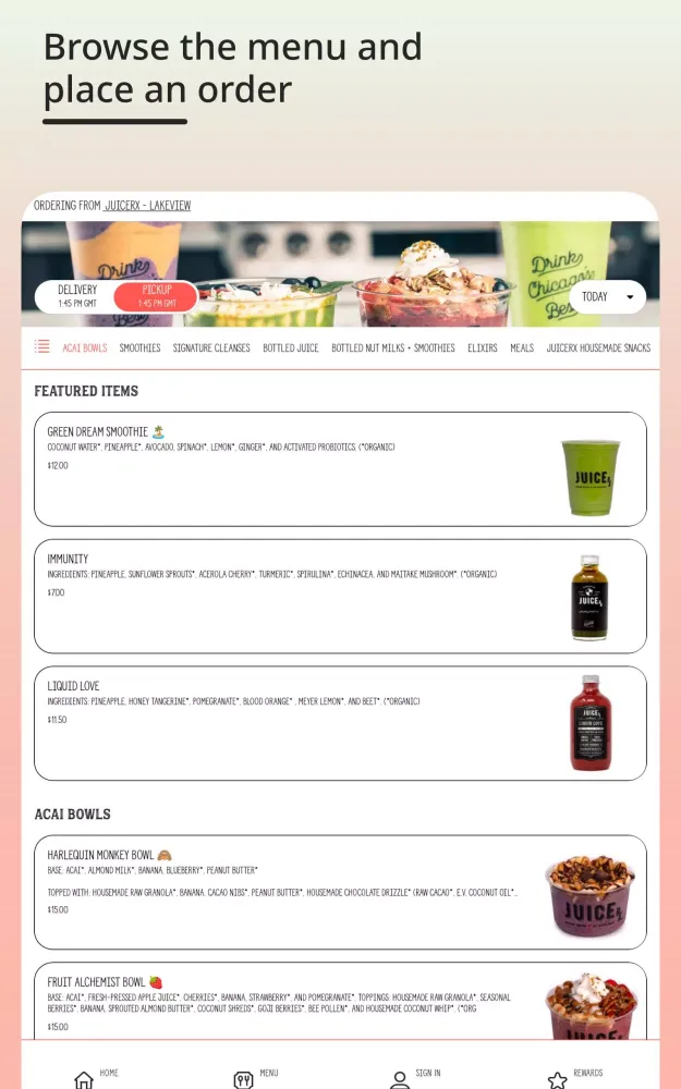 JuiceRx स्क्रीनशॉट