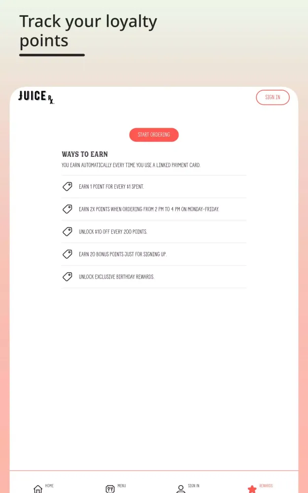 JuiceRx स्क्रीनशॉट