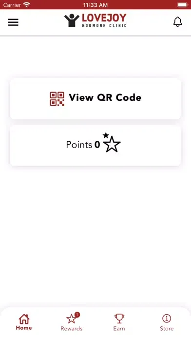 Ảnh chụp màn hình của LoveJoy Rewards