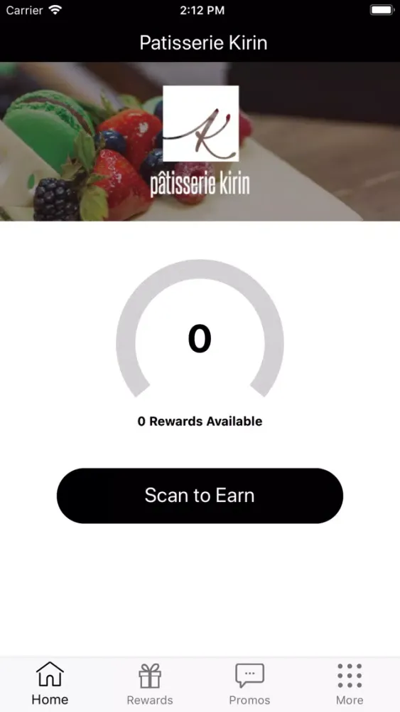 Patisserie Kirin Rewards应用截图