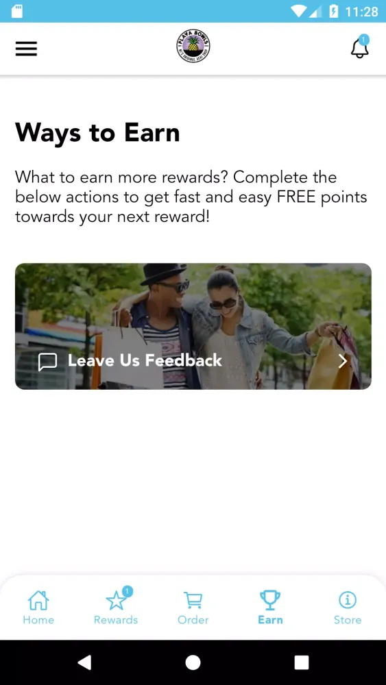 ภาพหน้าจอของ Playa Bowls Rewards