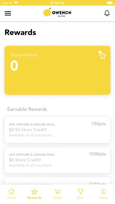 Qwench Juice Bar Canada Screenshots