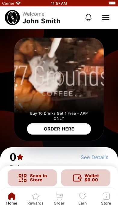 77 Grounds Coffee應用截圖