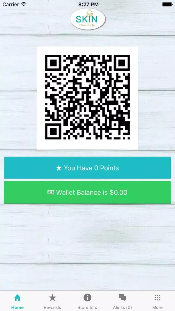 Tangkapan skrin SKIN Salon and Spa Rewards