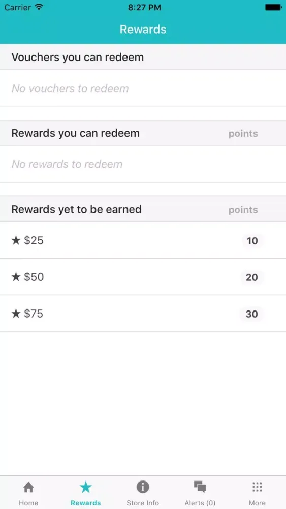 Tangkapan skrin SKIN Salon and Spa Rewards