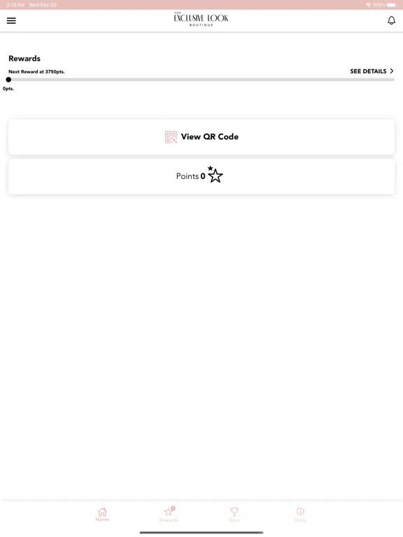 TEL Rewards iPad  Screenshots