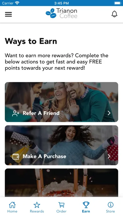 Trianon Coffee Reward Ekran Görüntüleri