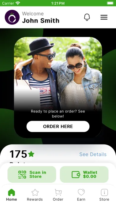 Captures d'écran de Vibe Foods Rewards