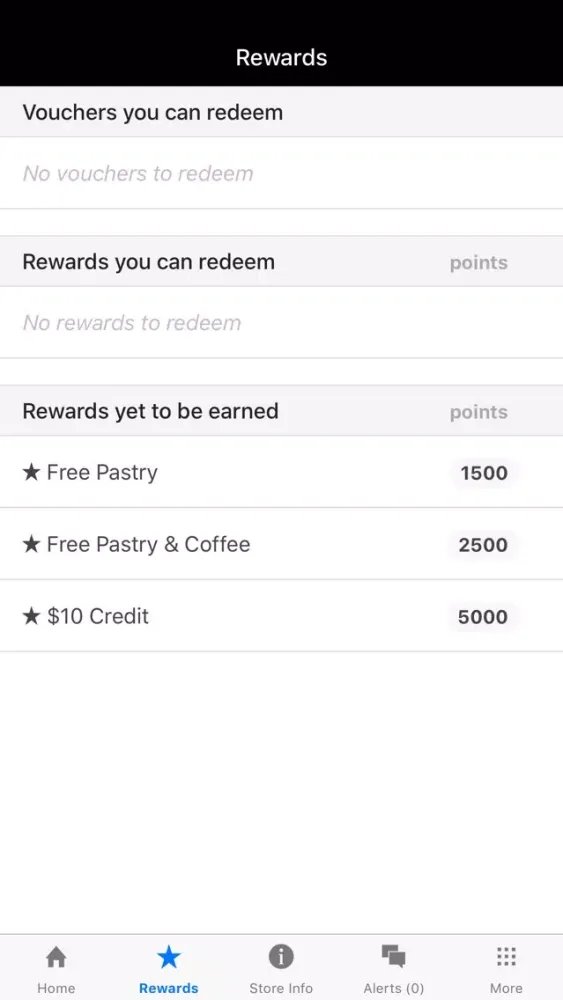Скриншоты WH Coffee Bar Rewards