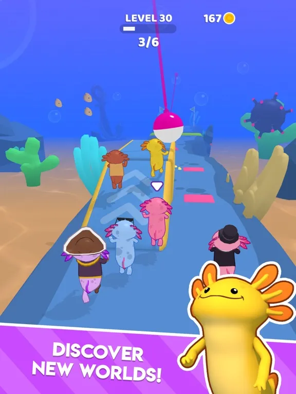Axolotl Stars iPad  Screenshots