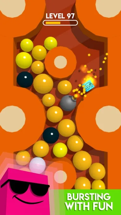 Capturas de tela do Ballz A Poppin