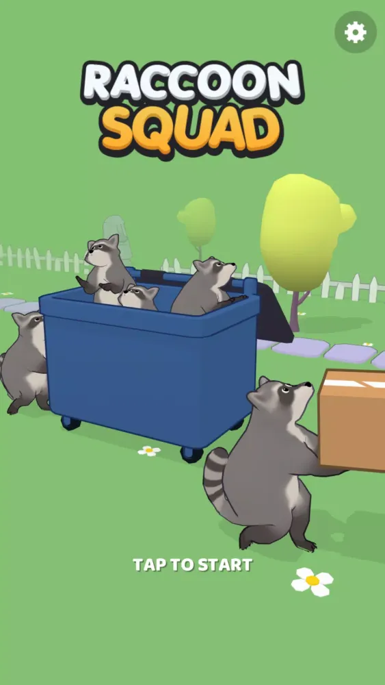 Ảnh chụp màn hình của Raccoon Squad
