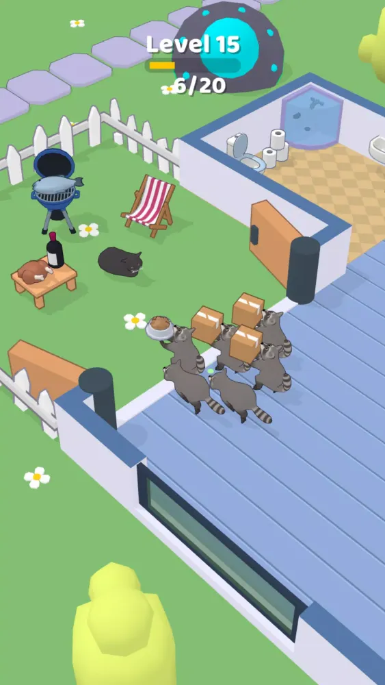 Ảnh chụp màn hình của Raccoon Squad