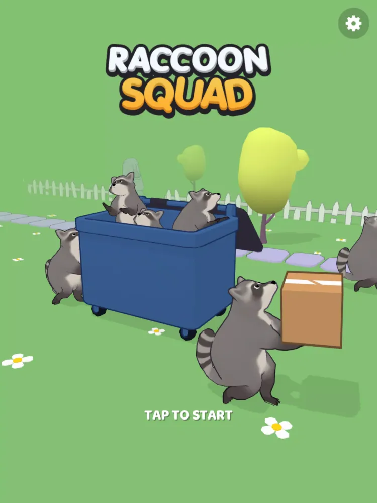 Ảnh chụp màn hình của Raccoon Squad