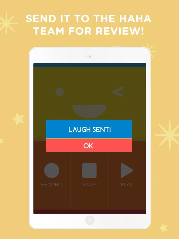 Скриншоты Haha - send infectious laughter to your friends iPad 