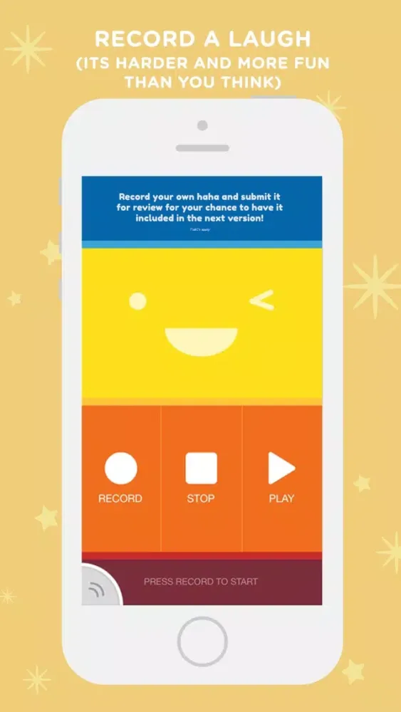 Скриншоты Haha - send infectious laughter to your friends