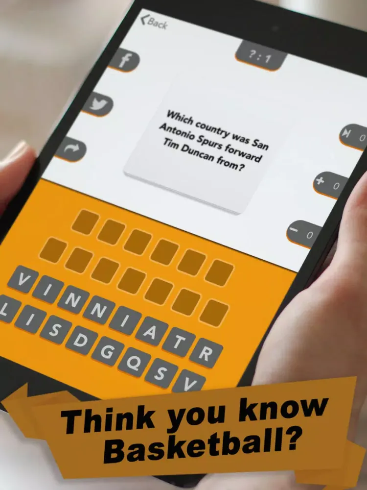 Best Basketball Quiz iPad 應用截圖