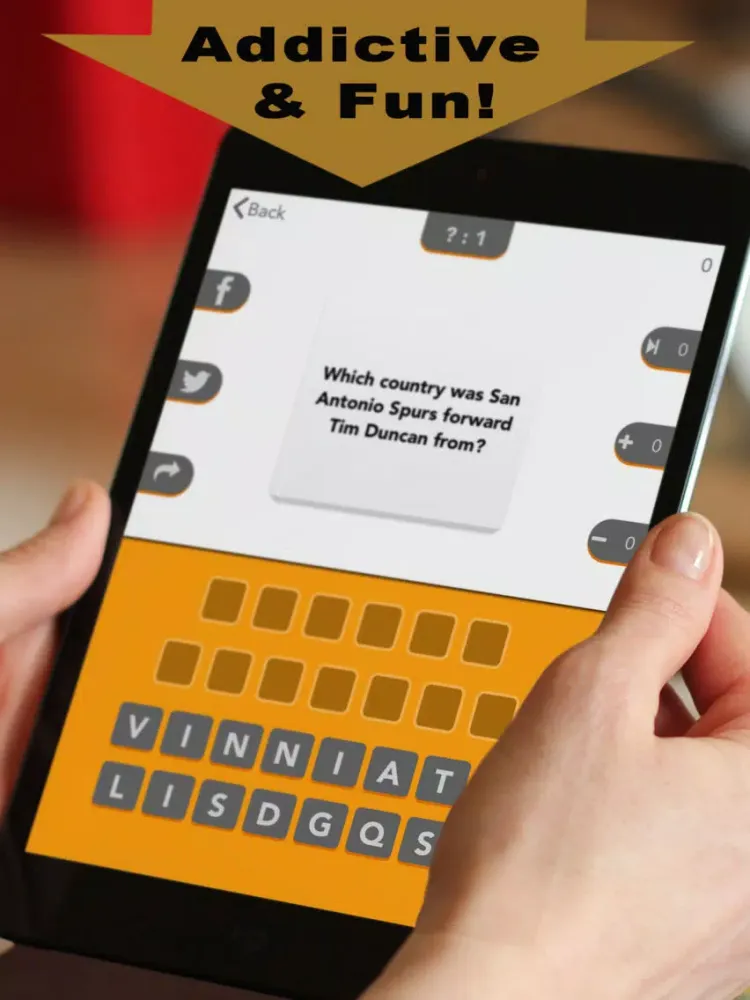 Best Basketball Quiz iPad 應用截圖