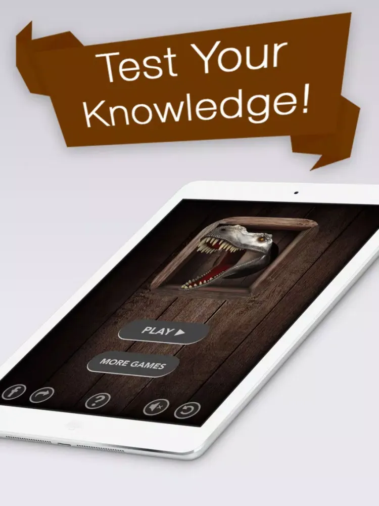 Capturas de pantalla de Best Dinosaur Quiz iPad 