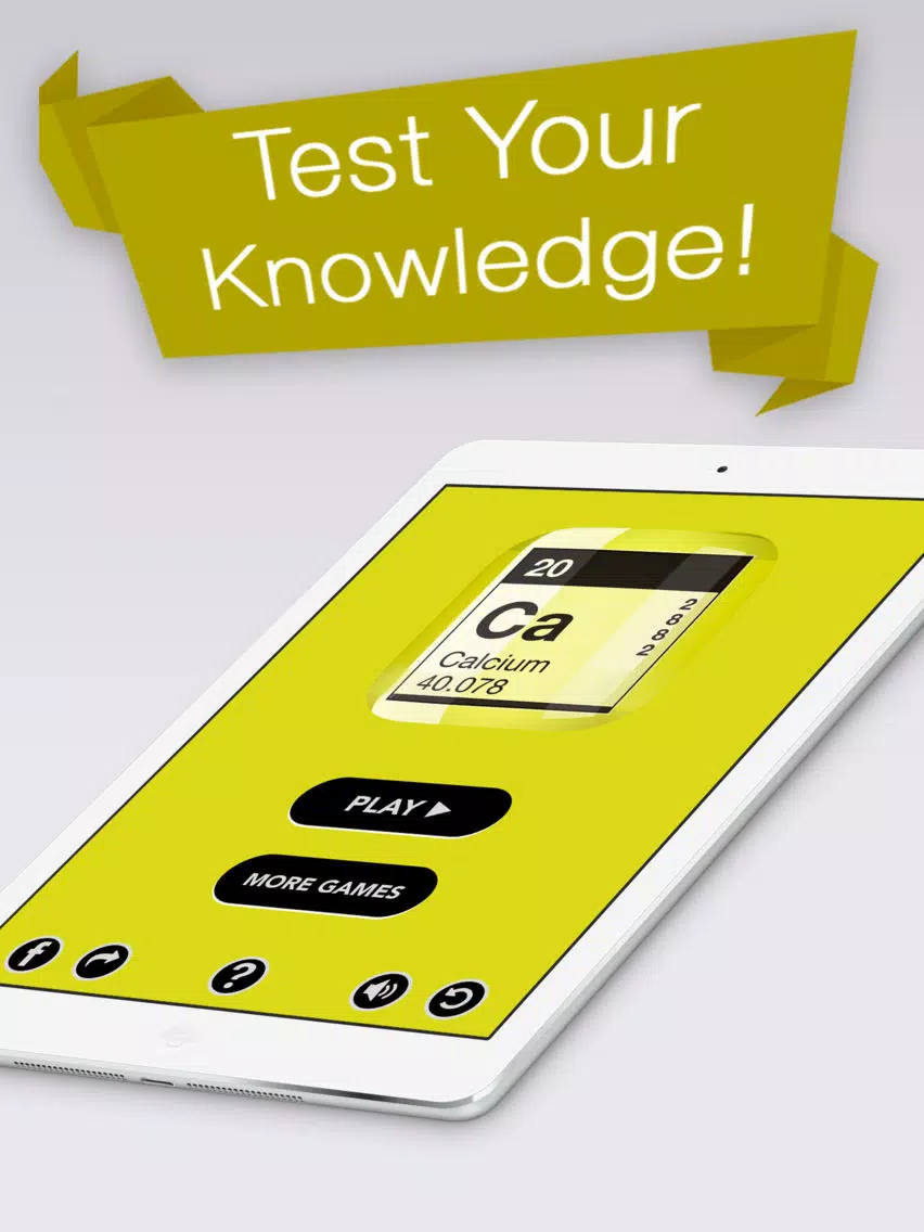 Best Periodic Table Quiz iPad  Screenshots