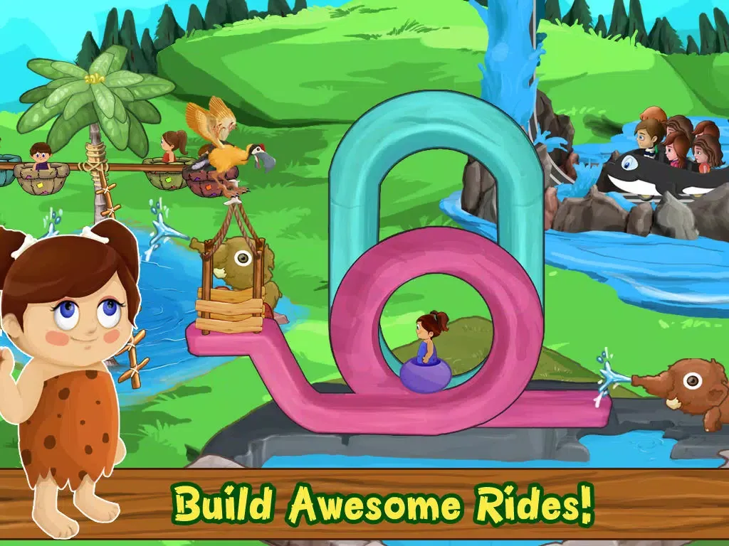 Tangkapan skrin WATERPARK: STONEAGE iPad 