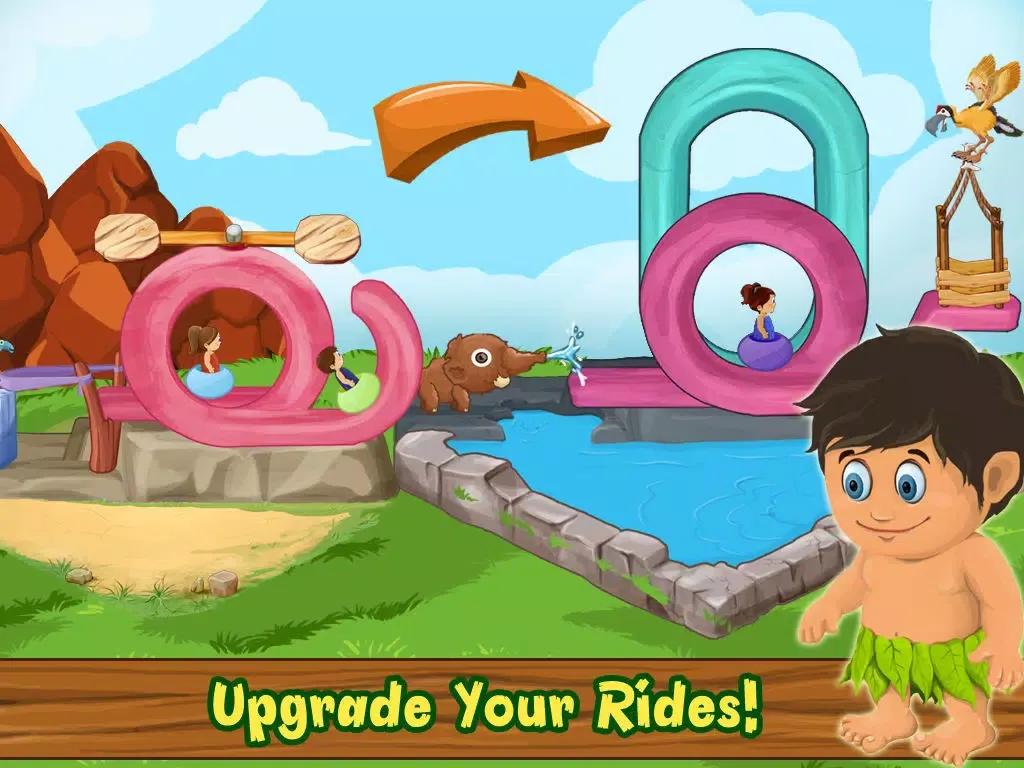 Tangkapan skrin WATERPARK: STONEAGE iPad 