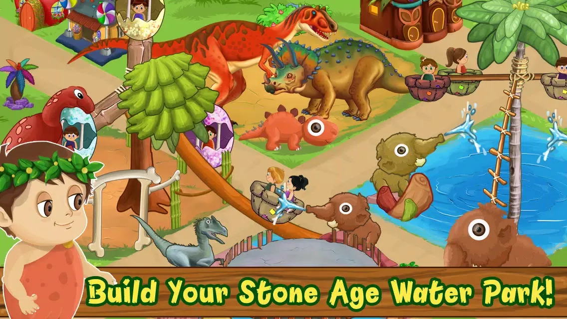 Tangkapan skrin WATERPARK: STONEAGE