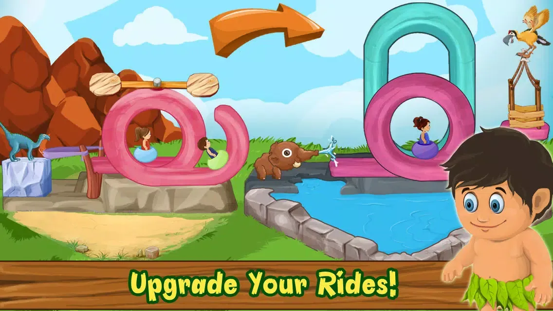 Tangkapan skrin WATERPARK: STONEAGE