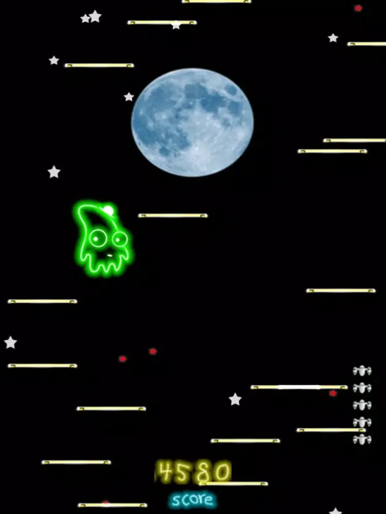 صور Glow Jump iPad 